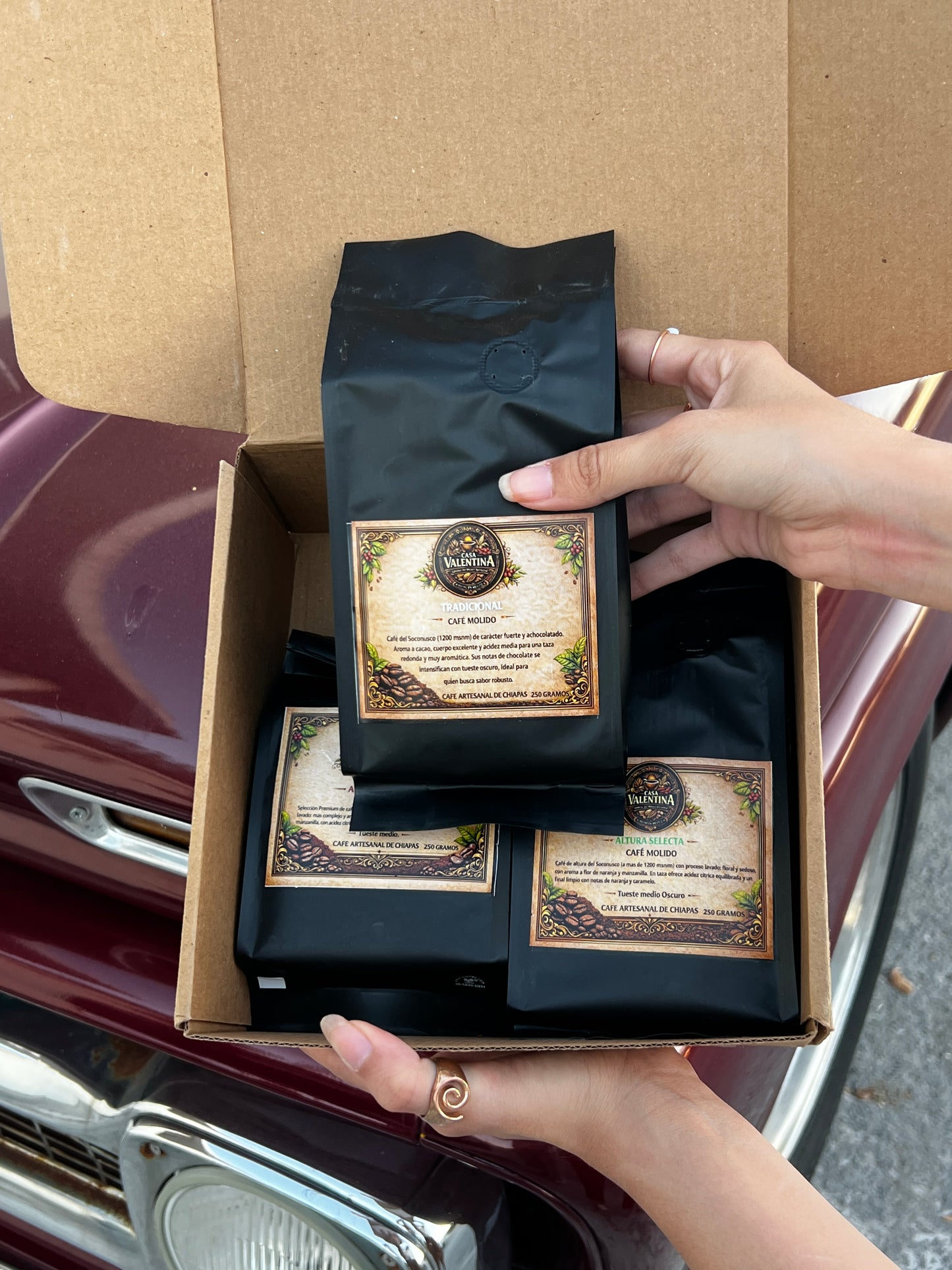 Pack de Cafe 750g (3 variedades) + Taza Personalizada GRATIS