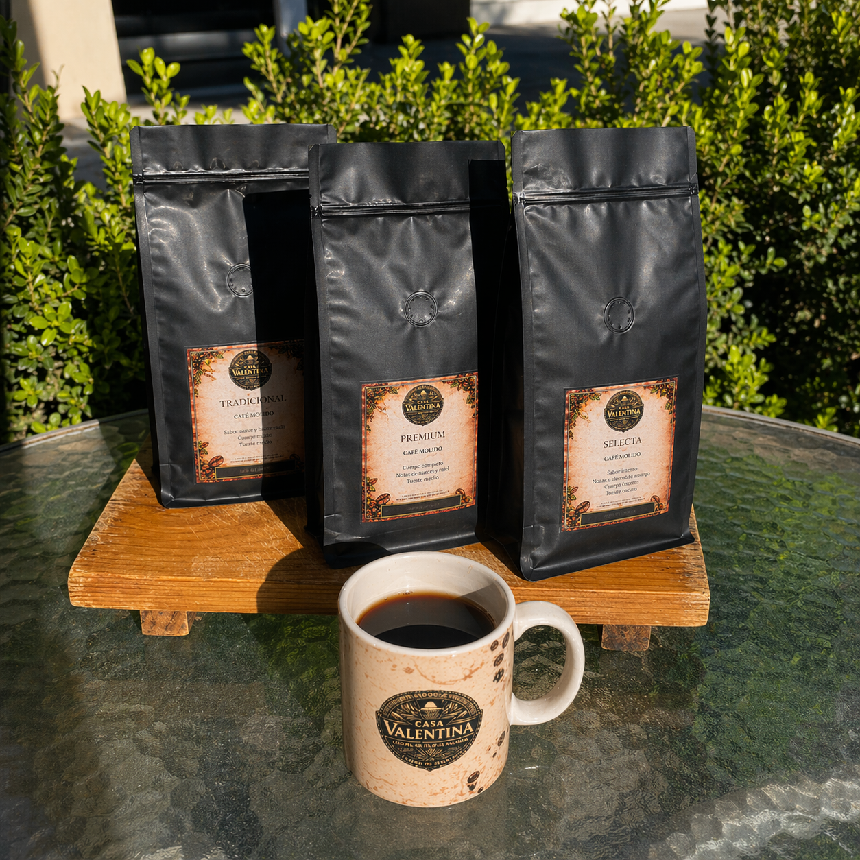 Pack de Cafe 750g (3 variedades) + Taza Personalizada GRATIS